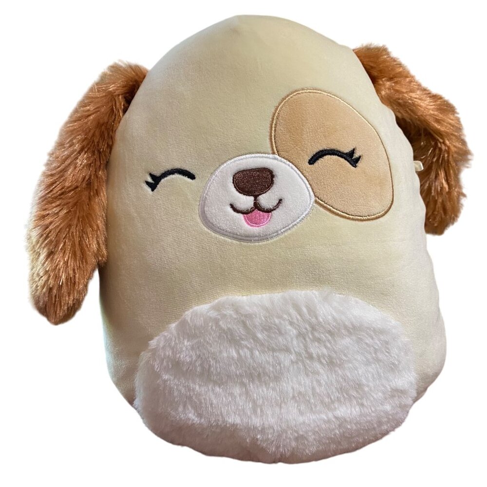 Squishmallows‎ Harrison the Dog Closed Eyes Plush 10" Puppy Stuffed Animal